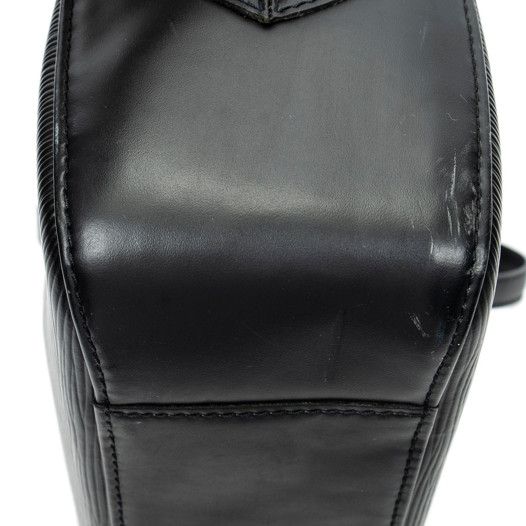 Shoulder Bag Voltaire Black Epi