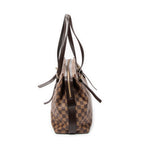 Bolso de hombro Chelsea marrón Damier Ébano