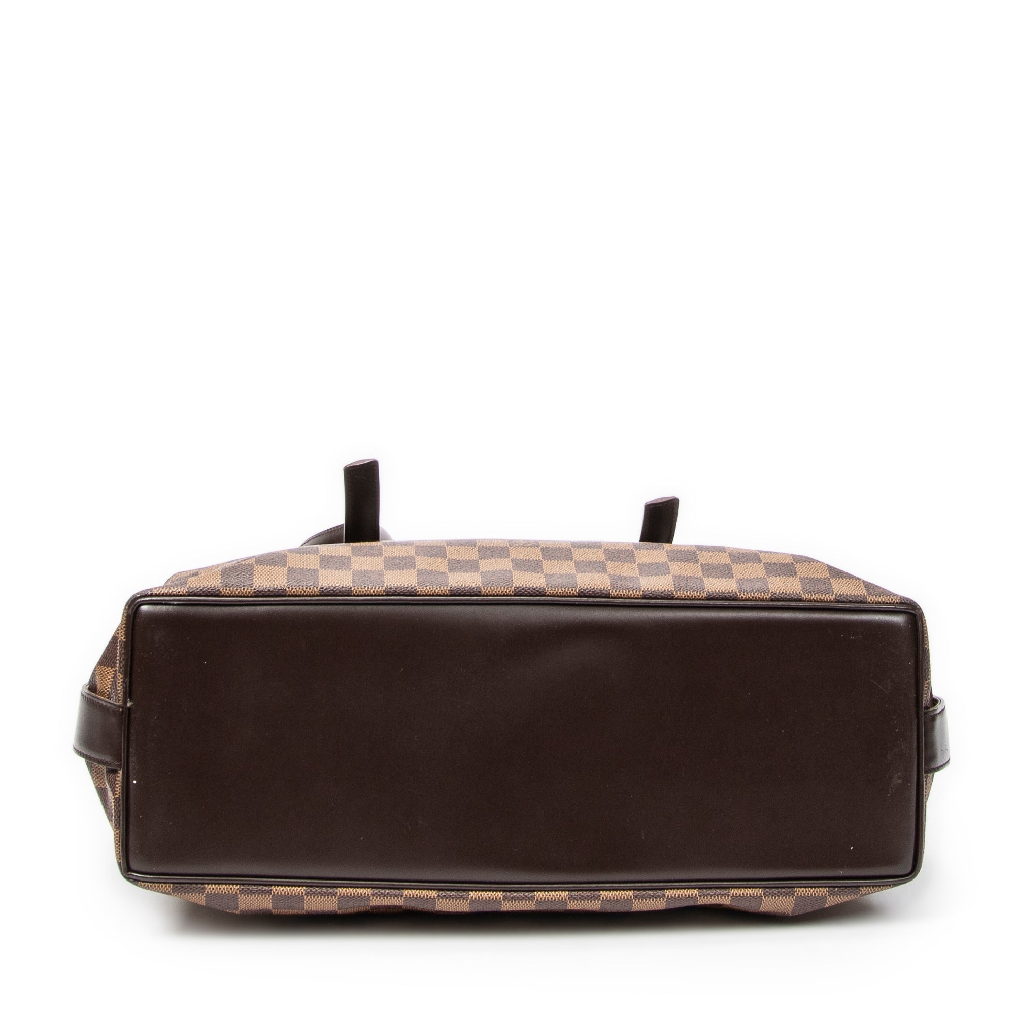 Bolso de hombro Chelsea marrón Damier Ébano