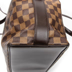 Bolso de hombro Chelsea marrón Damier Ébano