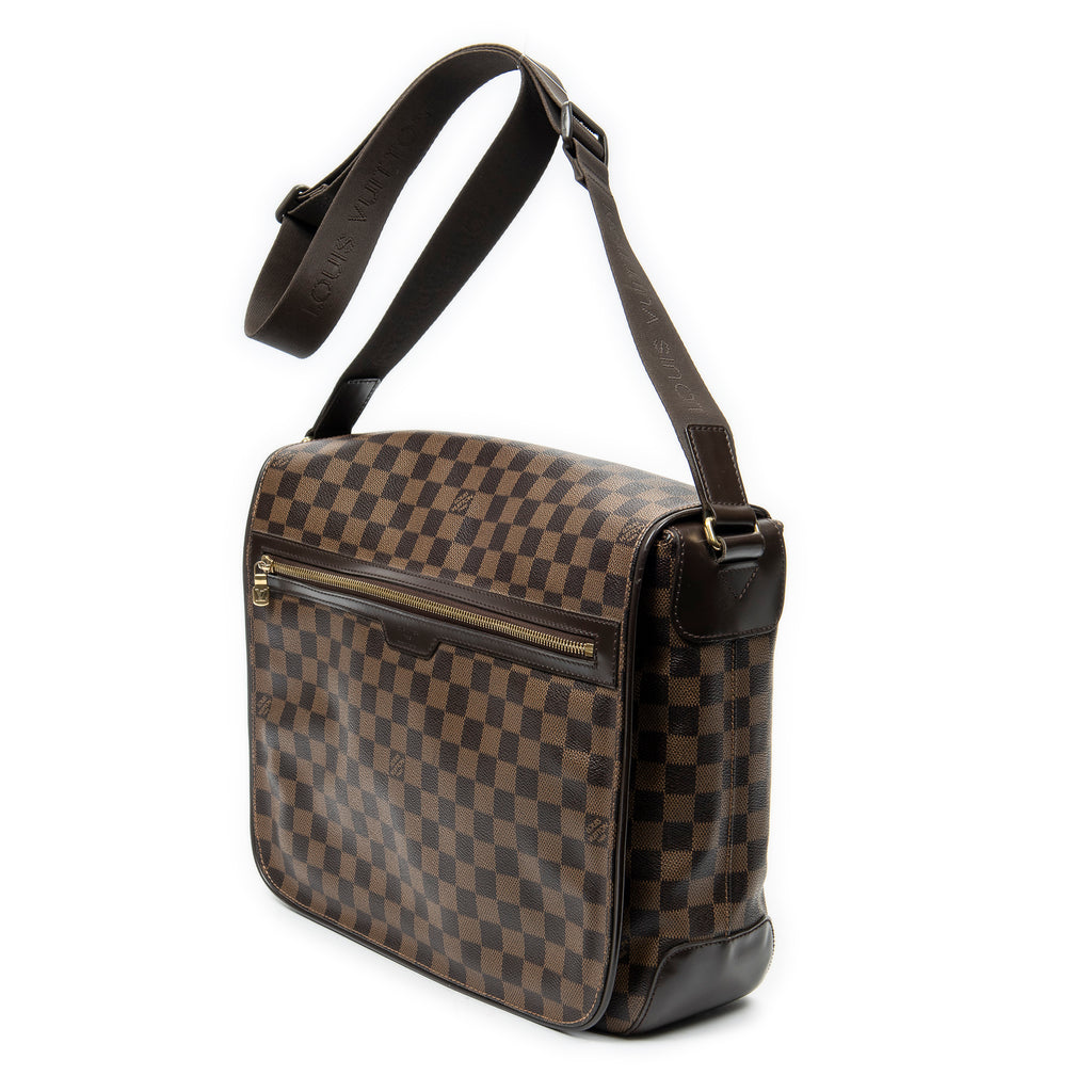 Bolso de Hombro Spencer Messenger Marrón Damier Ebene
