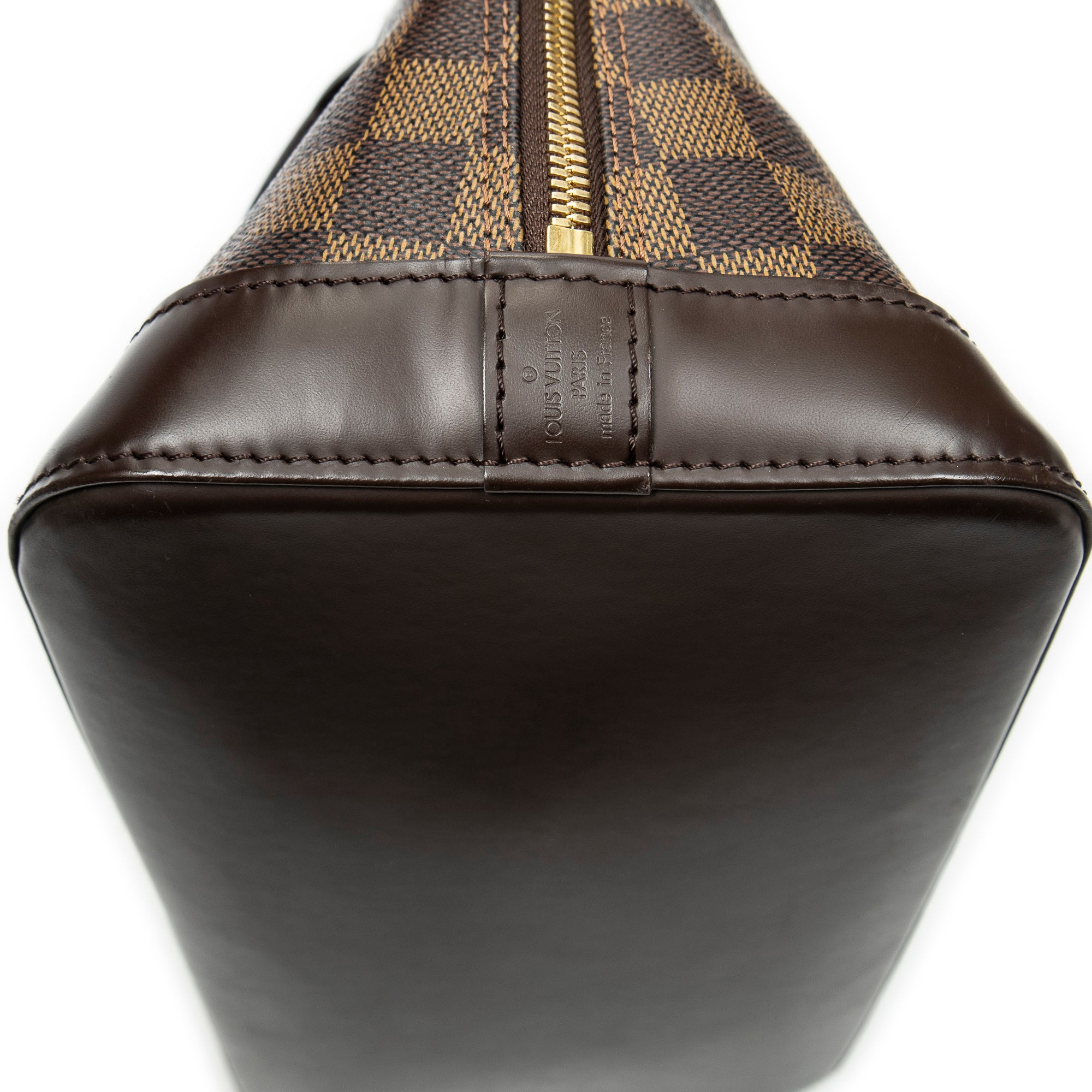 Handbag Alma PM Brown Damier Ebene