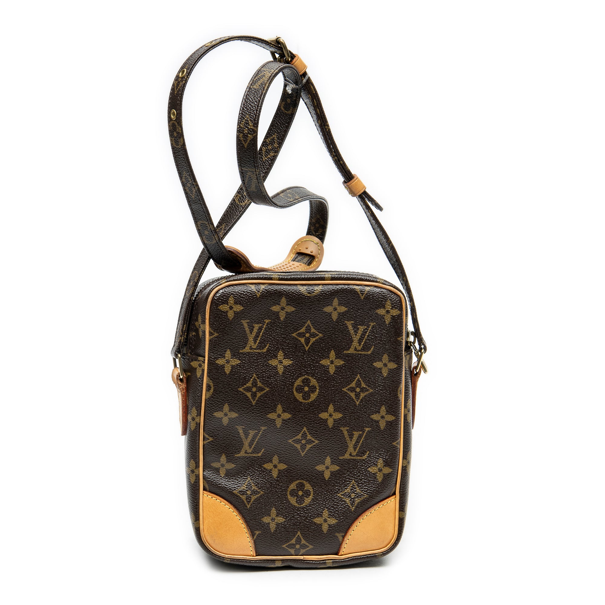 Shoulder Bag Amazone PM Brown Monogram Canvas