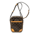 Shoulder Bag Danube Brown Monogram Canvas