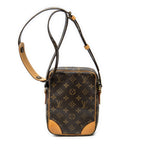 Shoulder Bag Danube Brown Monogram Canvas