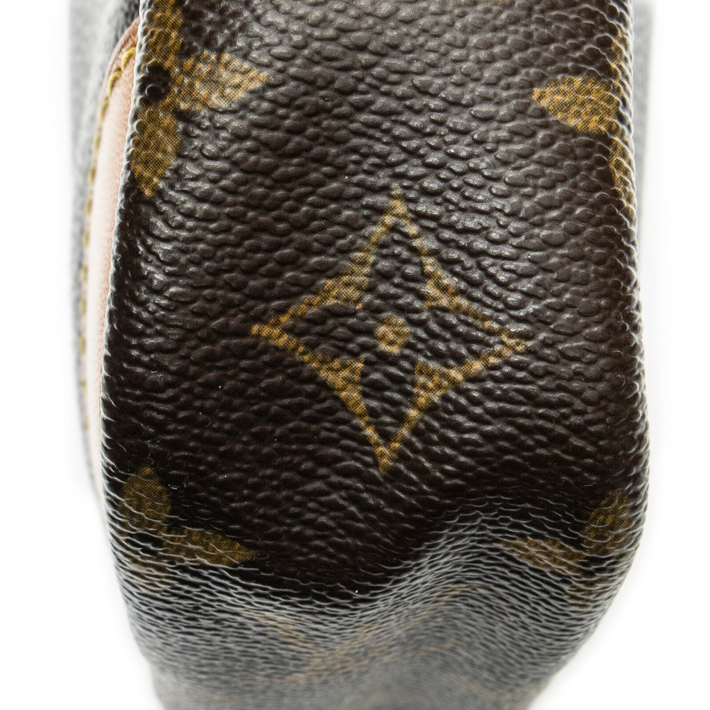 Shoulder Bag Danube Brown Monogram Canvas