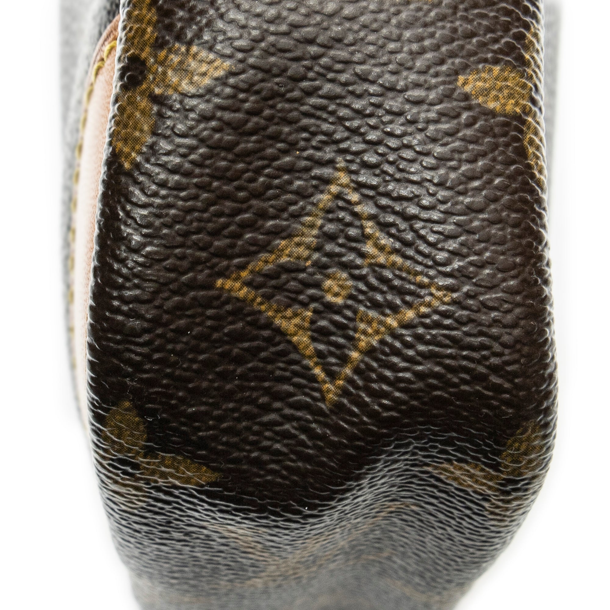 Shoulder Bag Danube Brown Monogram Canvas