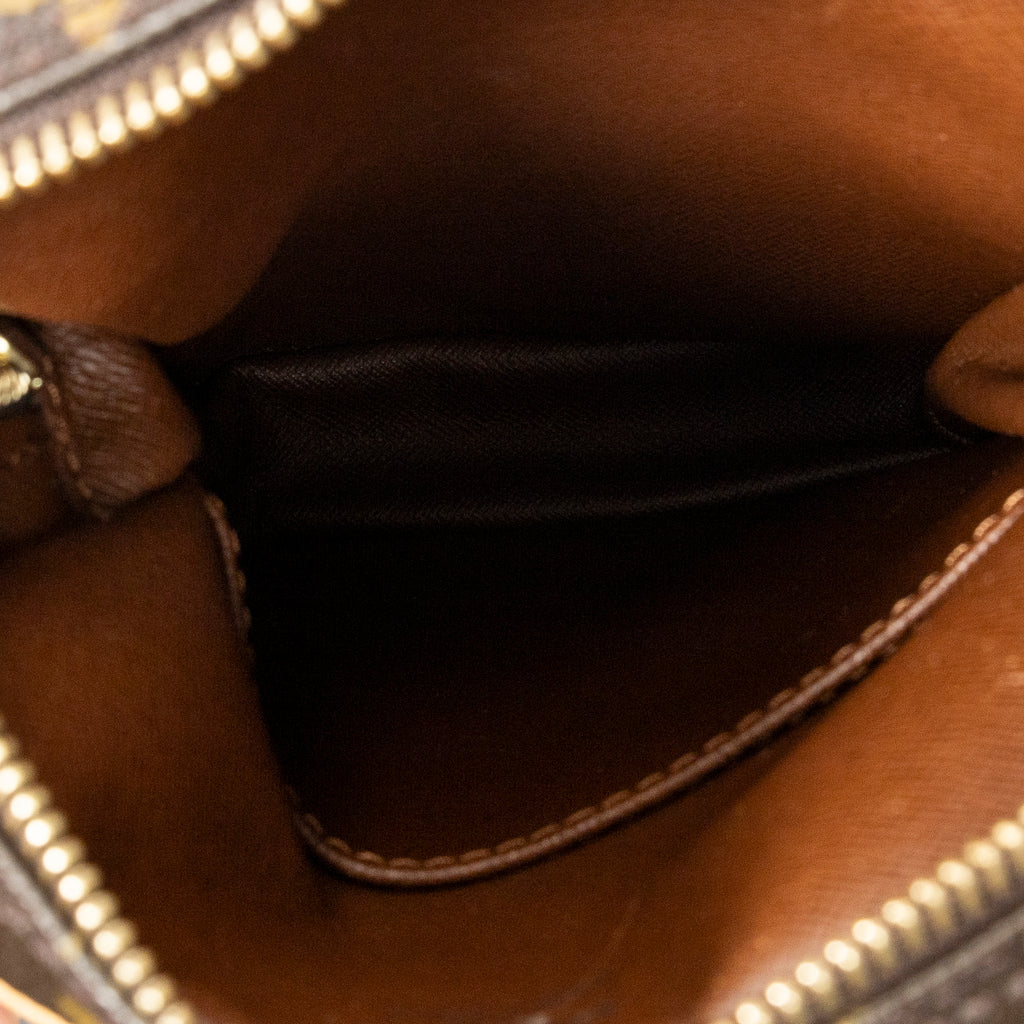 Shoulder Bag Danube Brown Monogram Canvas