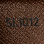 Shoulder Bag Danube Brown Monogram Canvas