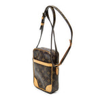 Shoulder Bag Danube Brown Monogram Canvas