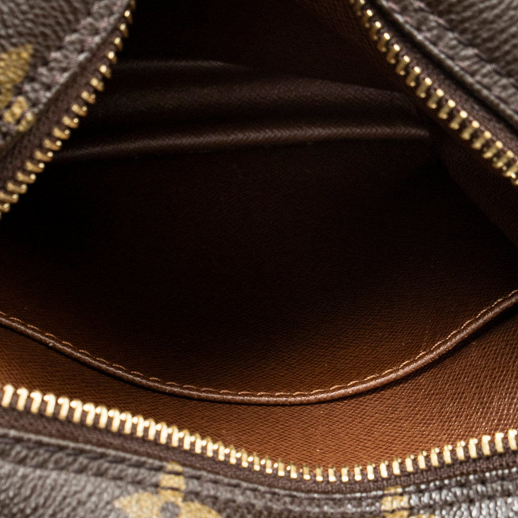 Shoulder Bag Danube Brown Monogram Canvas