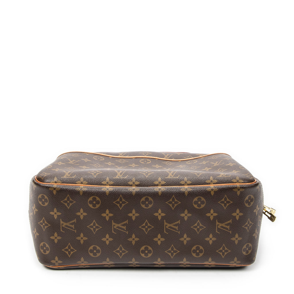 Handbag Deauville Brown Monogram Canvas