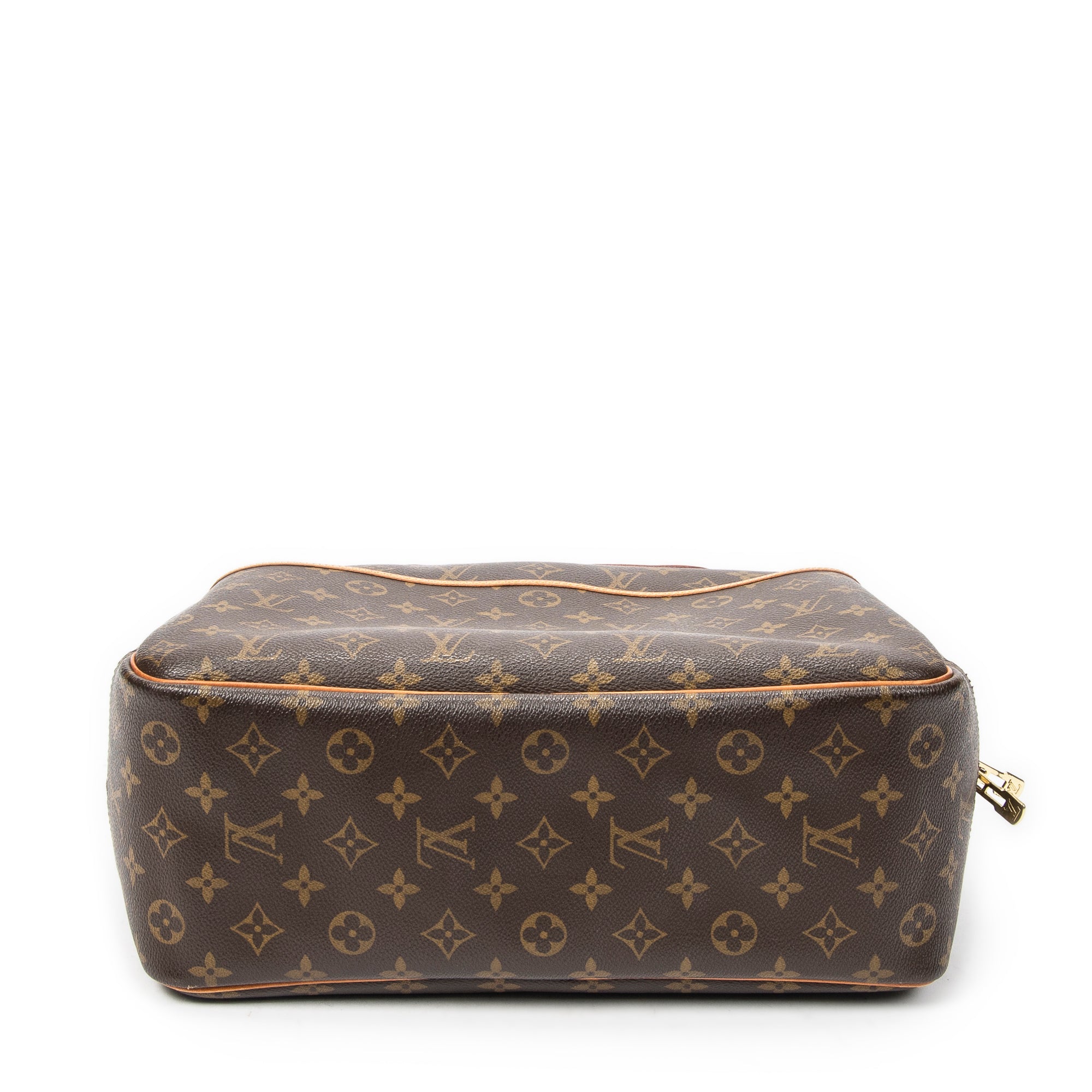 Handbag Deauville Brown Monogram Canvas