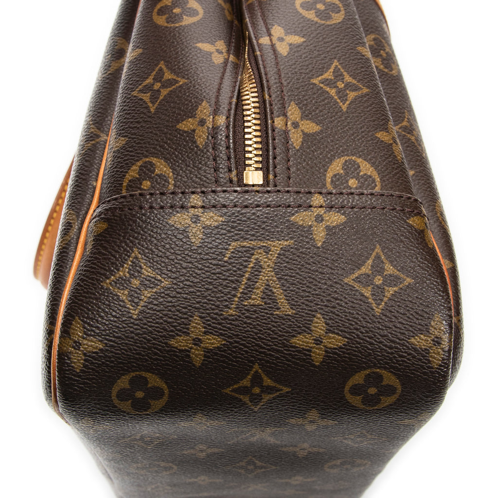 Handbag Deauville Brown Monogram Canvas