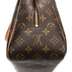 Handbag Deauville Brown Monogram Canvas