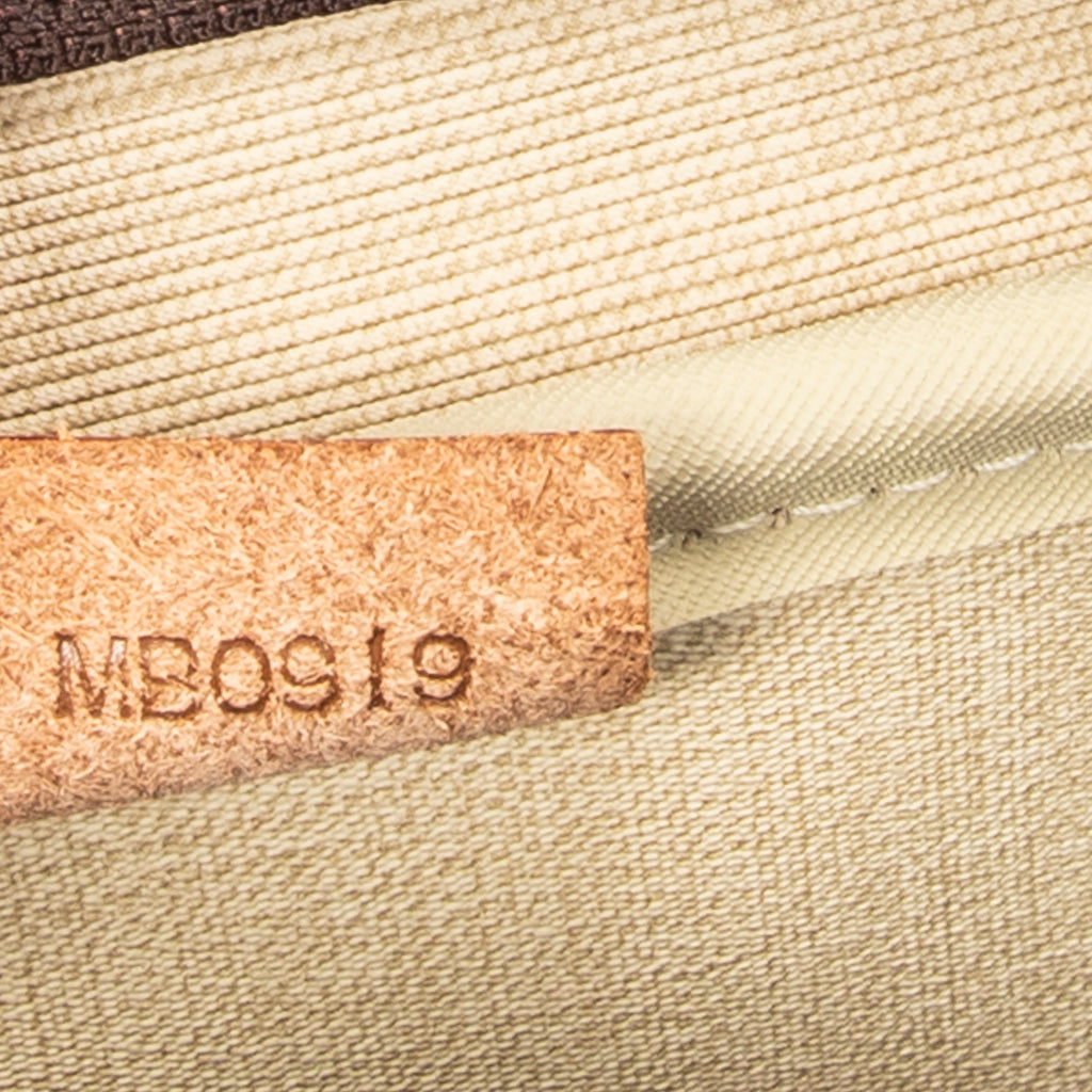 Handbag Deauville Brown Monogram Canvas