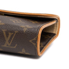 Waist Bag Florentine Brown Monogram Canvas