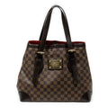 Bolso de hombro Hampstead MM Damier Ébène marrón