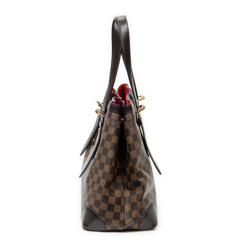 Bolso de hombro Hampstead MM Damier Ébène marrón