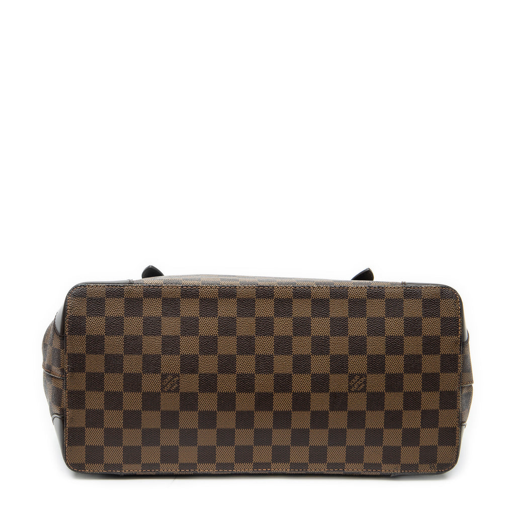 Bolso de hombro Hampstead MM Damier Ébène marrón