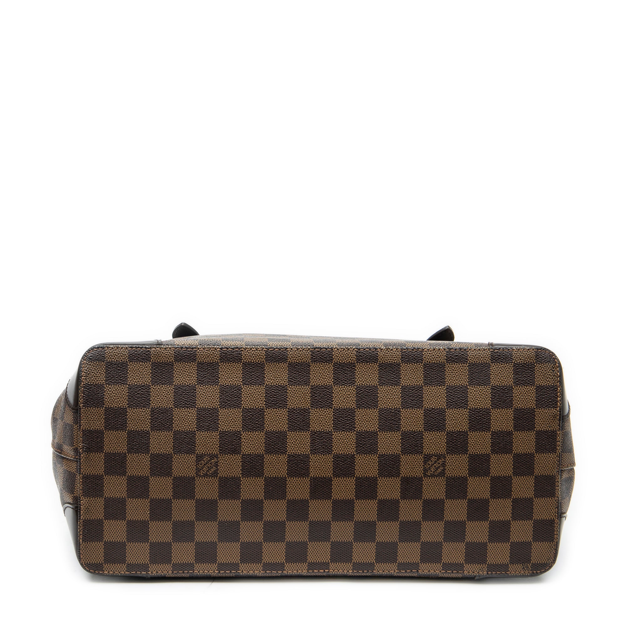 Bolso de hombro Hampstead MM Damier Ébène marrón