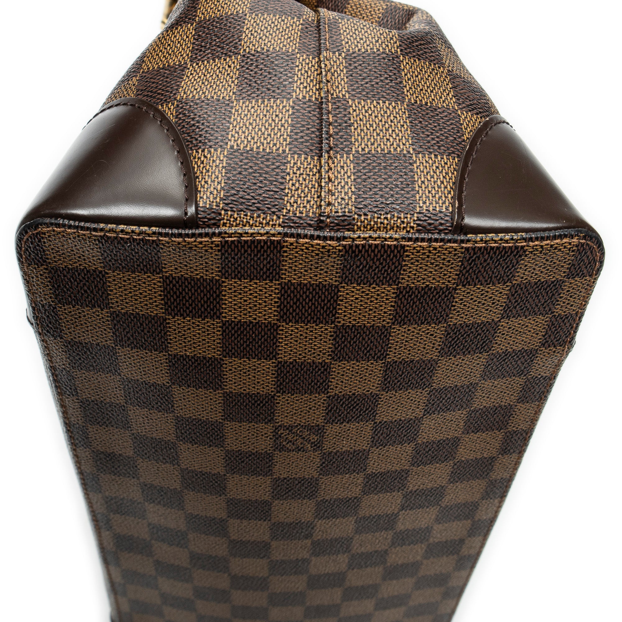 Bolso de hombro Hampstead MM Damier Ébène marrón