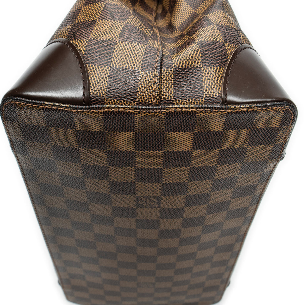Bolso de hombro Hampstead MM Damier Ébène marrón