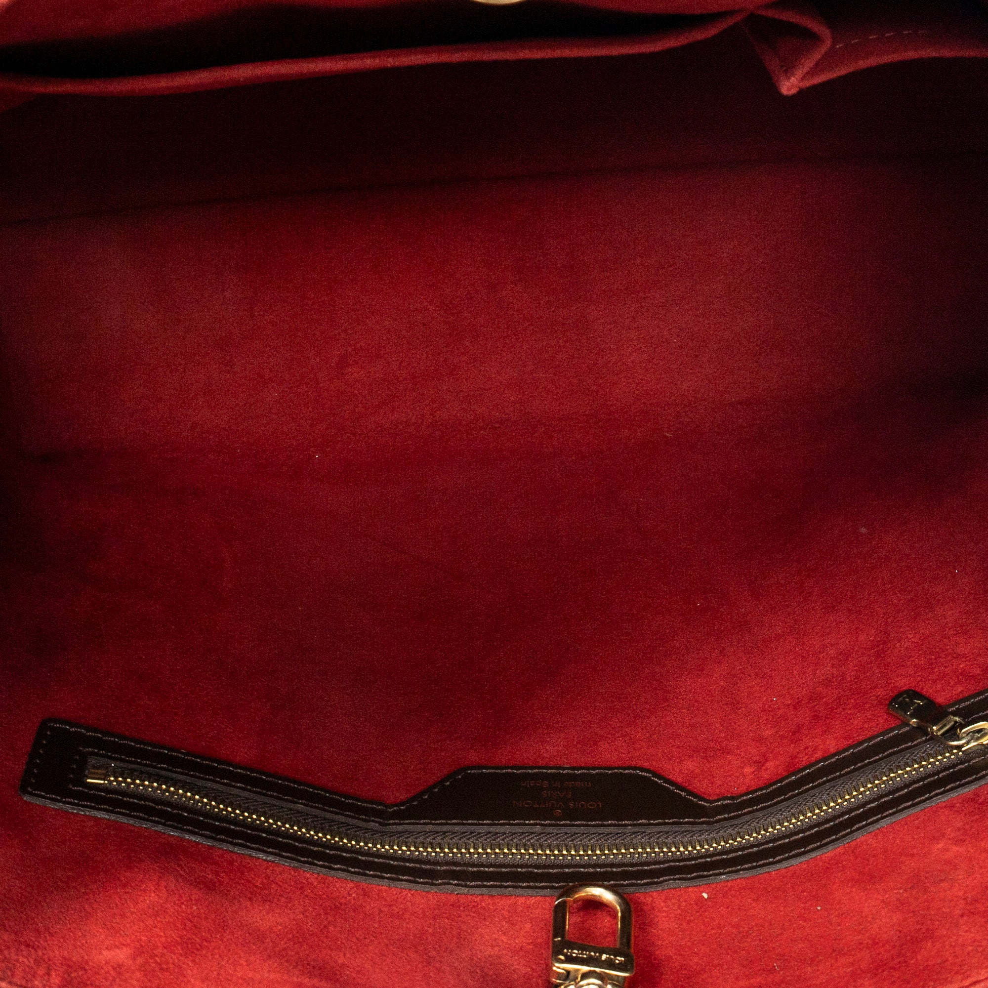 Bolso de hombro Hampstead MM Damier Ébène marrón