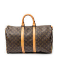 Travel Bag Keepall 45 Brown Monogram Canvas