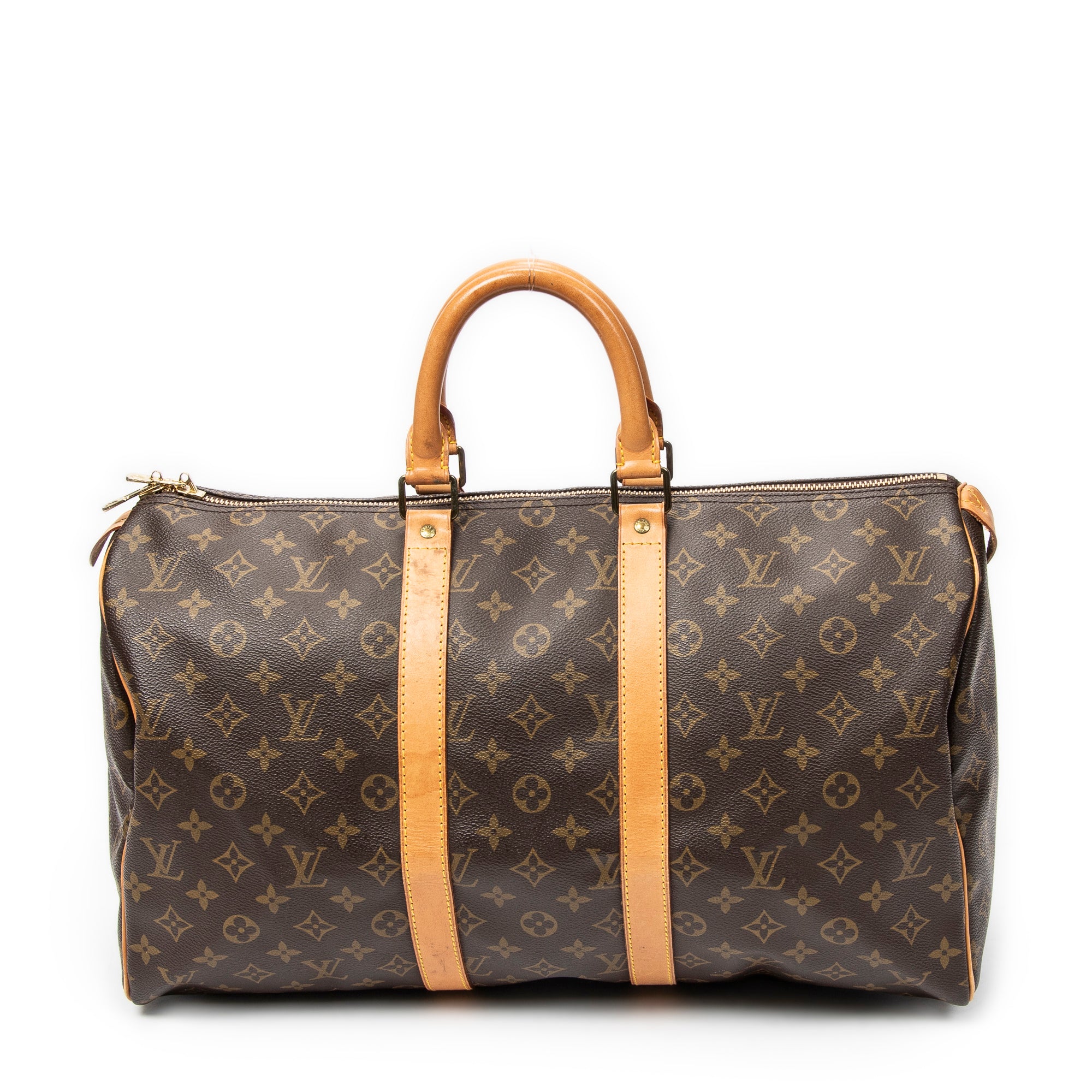 Travel Bag Keepall 45 Brown Monogram Canvas