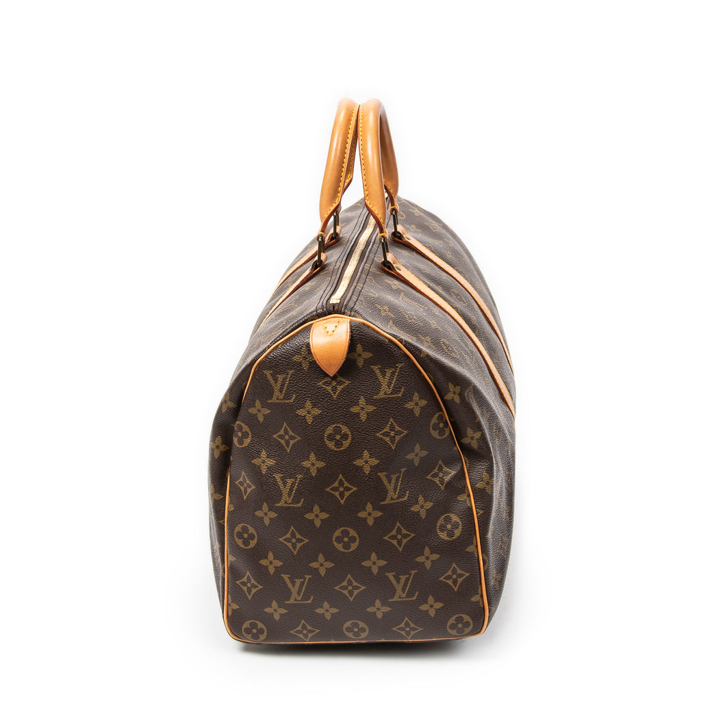 Travel Bag Keepall 45 Brown Monogram Canvas