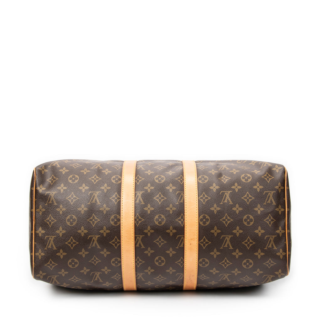 Travel Bag Keepall 45 Brown Monogram Canvas
