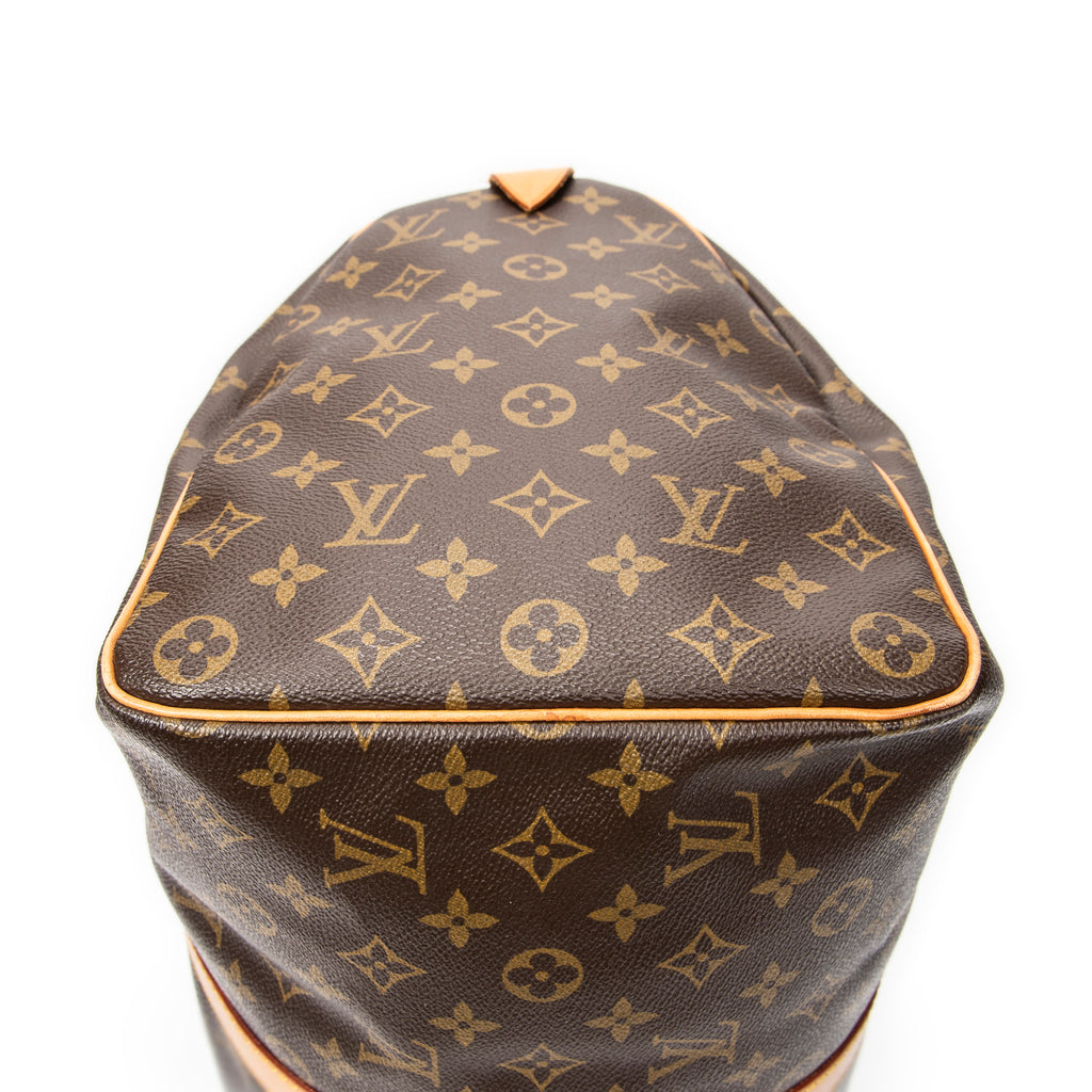 Travel Bag Keepall 45 Brown Monogram Canvas