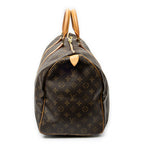 Travel Bag Keepall 50 Brown Monogram Canvas