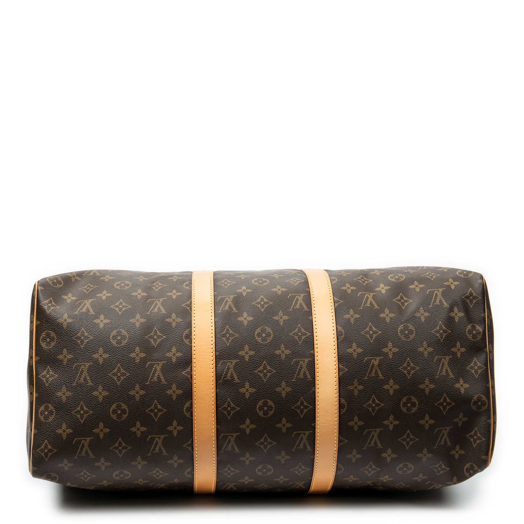 Travel Bag Keepall 50 Brown Monogram Canvas