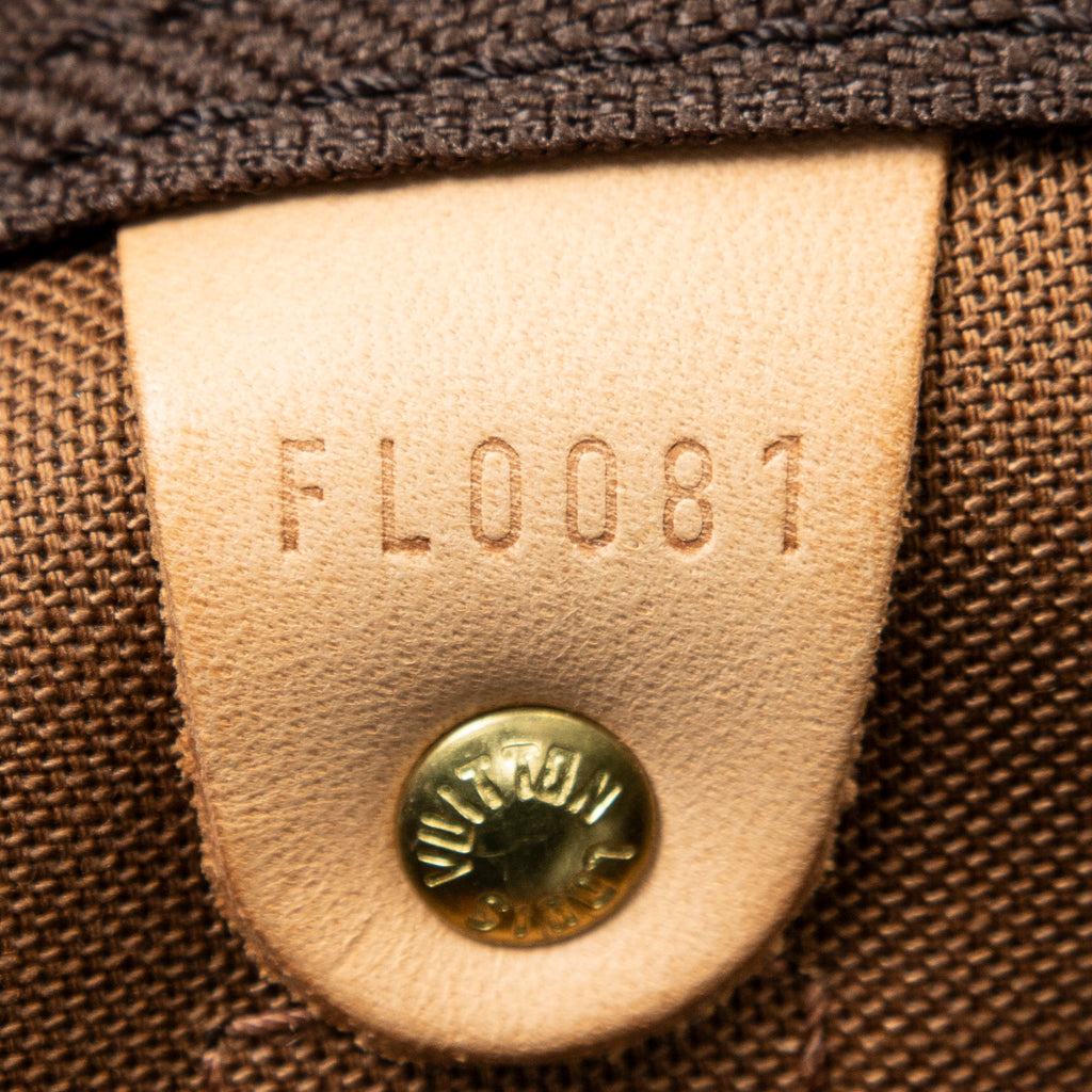 Travel Bag Keepall 50 Brown Monogram Canvas
