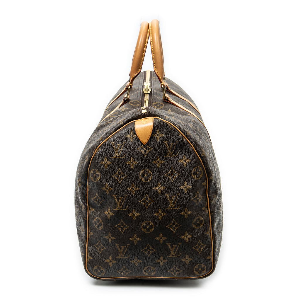 Travel Bag Keepall 45 Brown Monogram Canvas