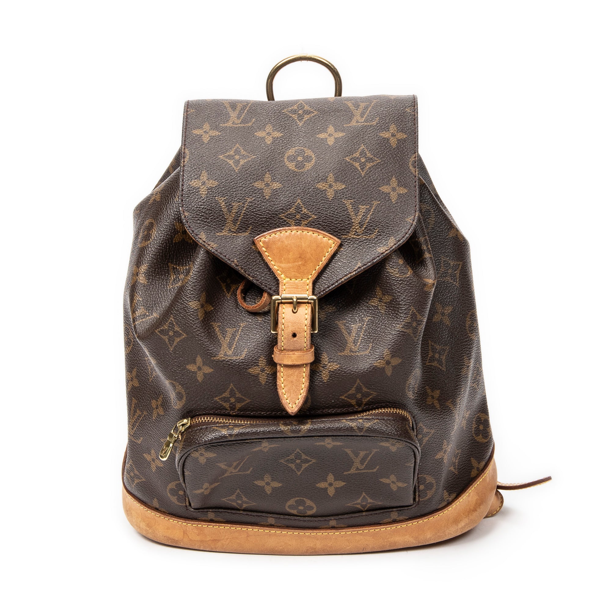 Backpack Montsouris MM Brown Monogram Canvas