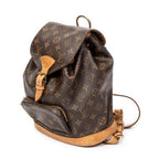 Backpack Montsouris MM Brown Monogram Canvas