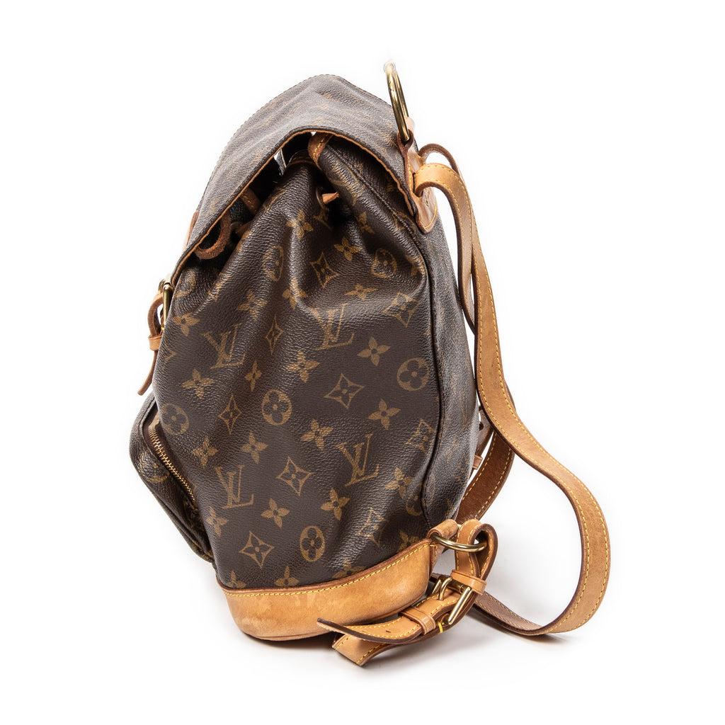 Backpack Montsouris MM Brown Monogram Canvas