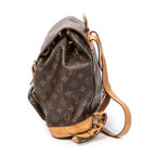 Backpack Montsouris MM Brown Monogram Canvas