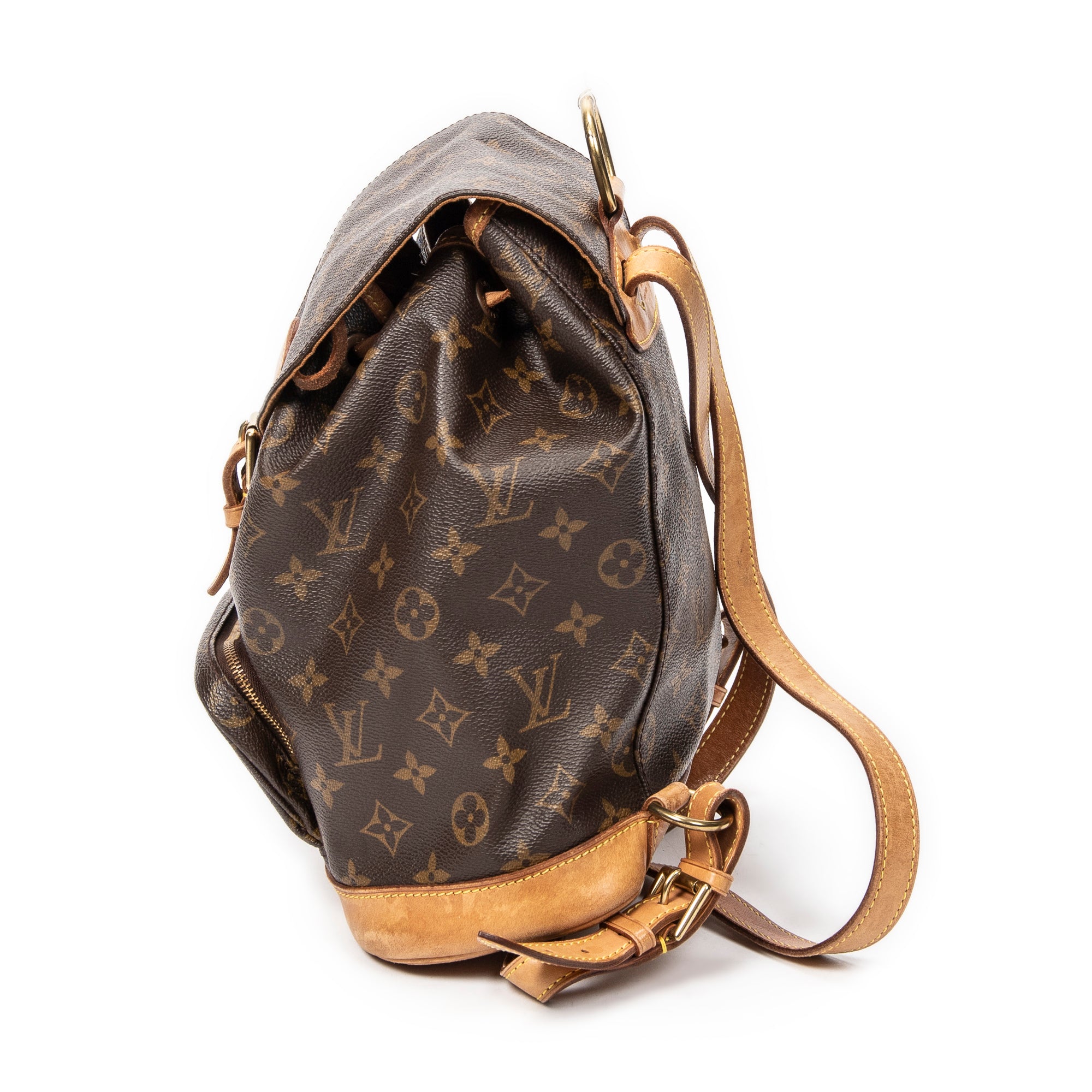 Backpack Montsouris MM Brown Monogram Canvas