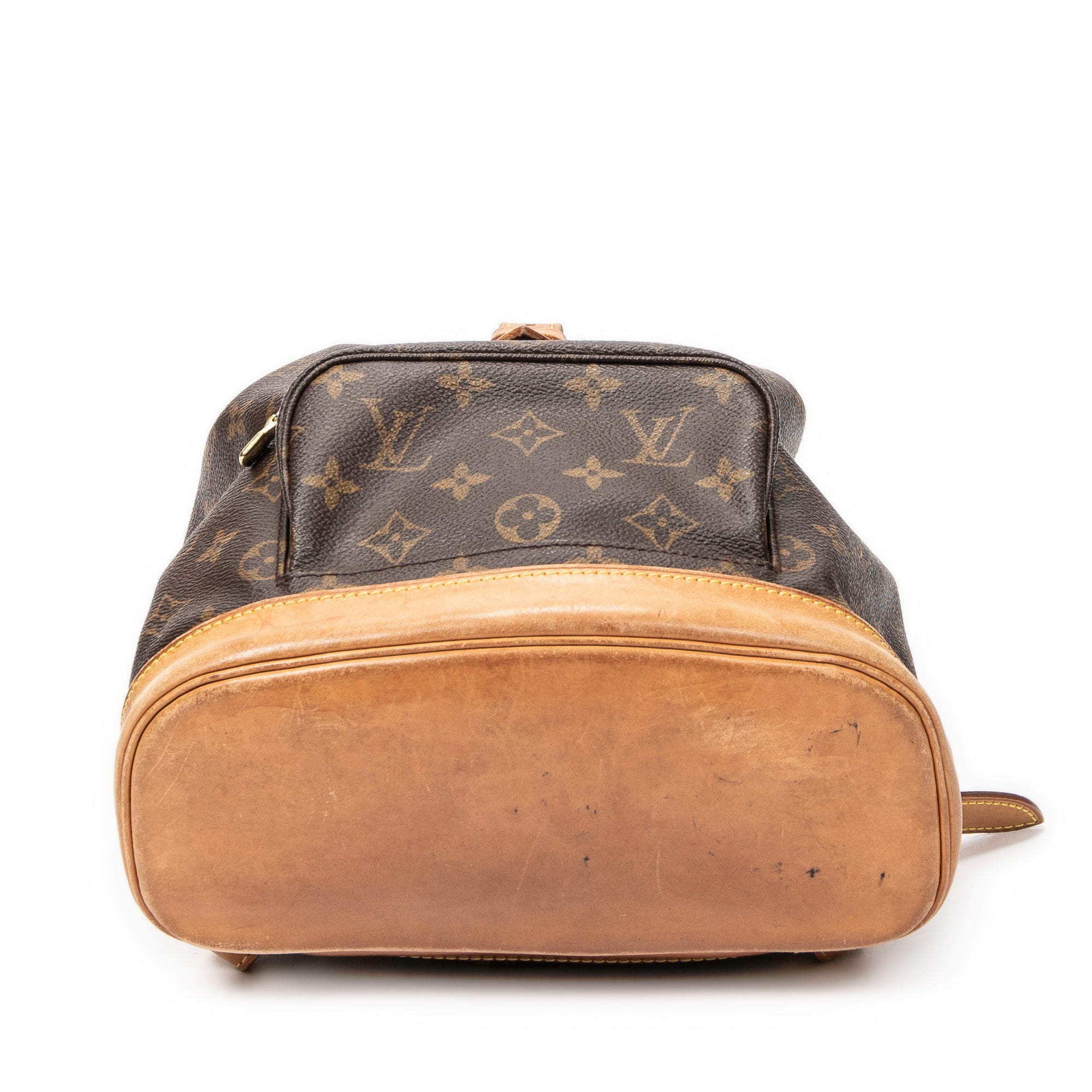 Backpack Montsouris MM Brown Monogram Canvas