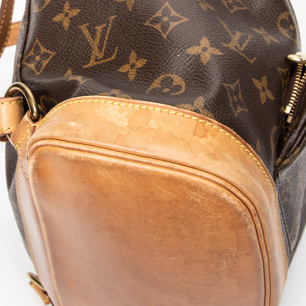 Backpack Montsouris MM Brown Monogram Canvas
