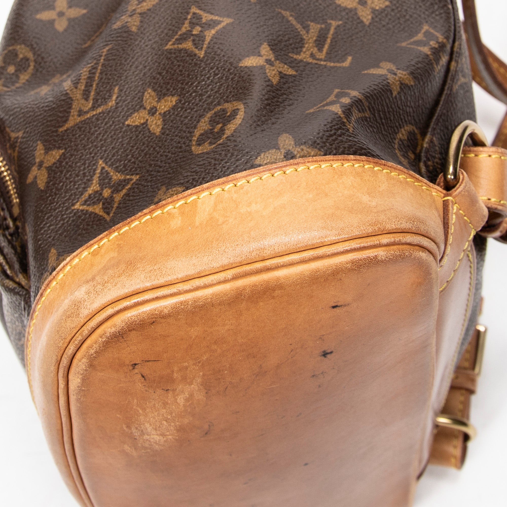 Backpack Montsouris MM Brown Monogram Canvas