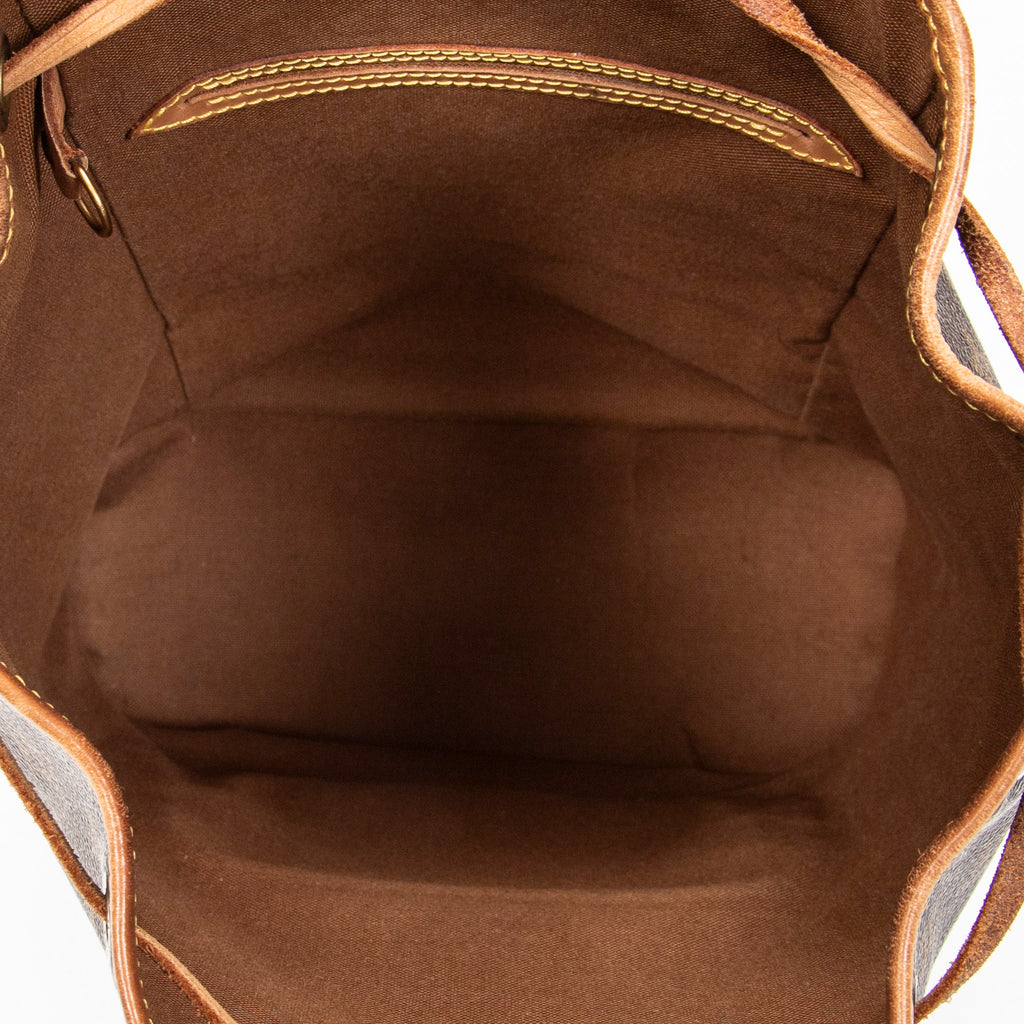 Backpack Montsouris MM Brown Monogram Canvas