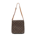 Shoulder Bag Musette Salsa Brown Monogram Canvas