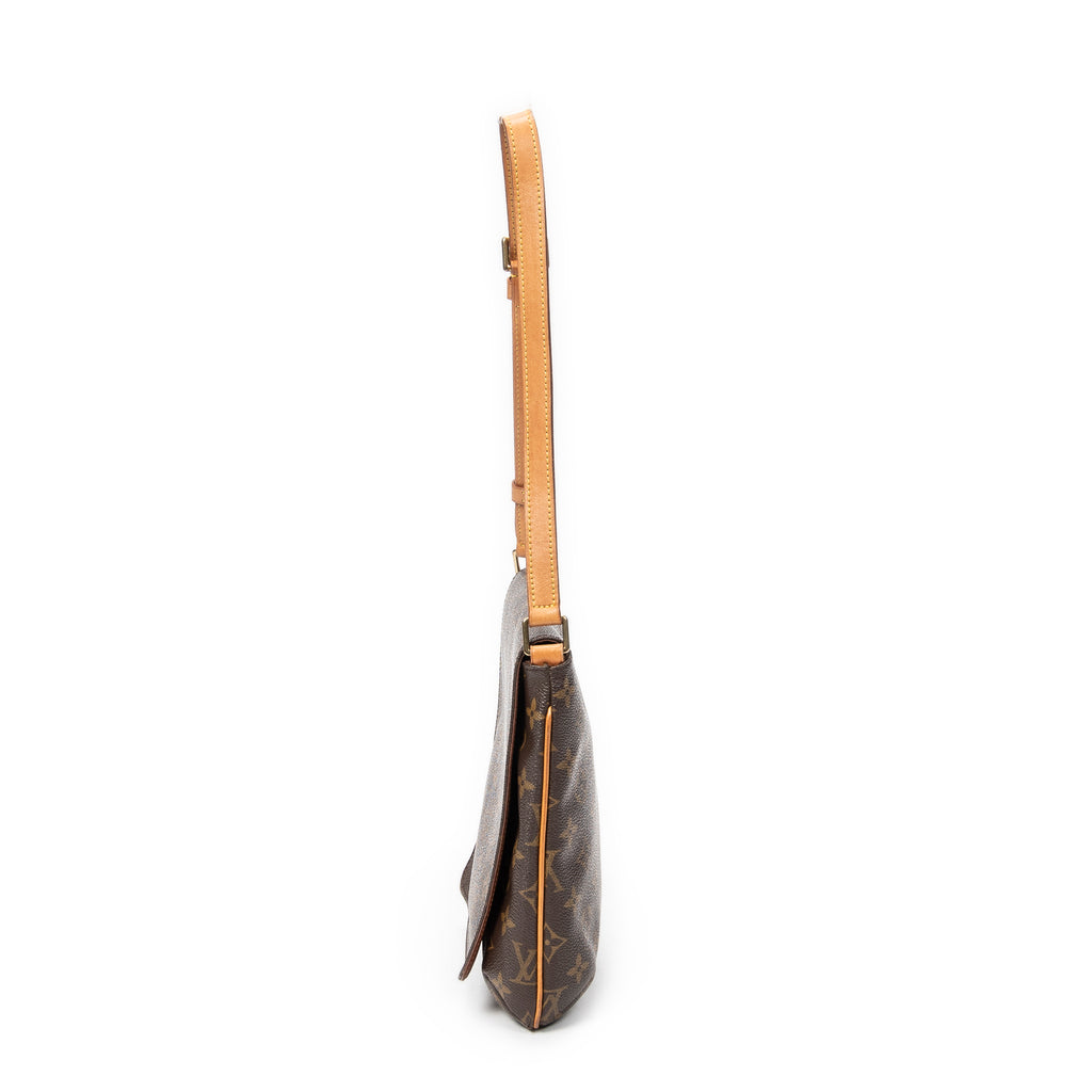 Shoulder Bag Musette Salsa Brown Monogram Canvas
