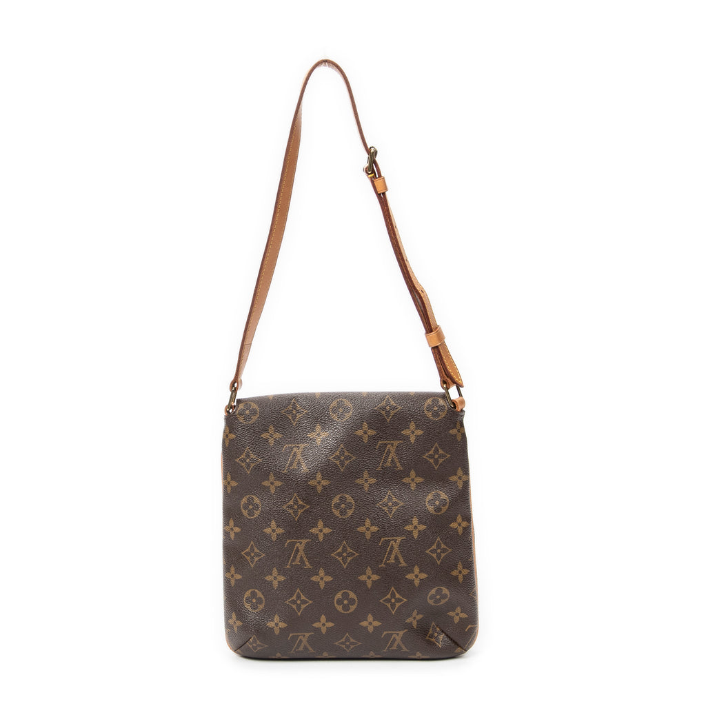 Shoulder Bag Musette Salsa Brown Monogram Canvas