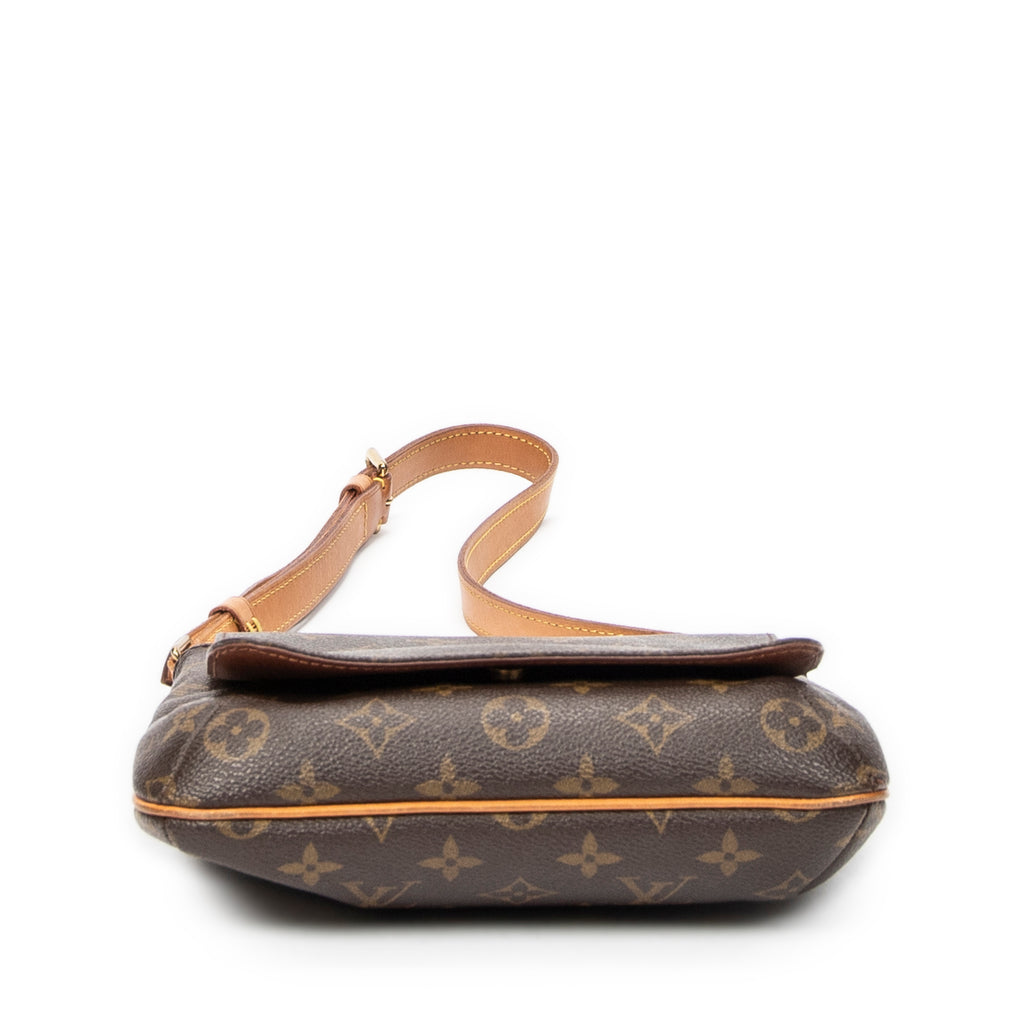Shoulder Bag Musette Salsa Brown Monogram Canvas